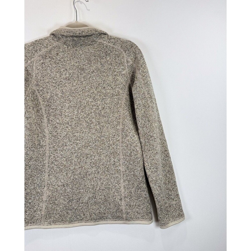 Patagonia Womens Better Sweater Pelican 1/4 Zip Fleece Pullover Outdoor Medium - Picture 10 of 12